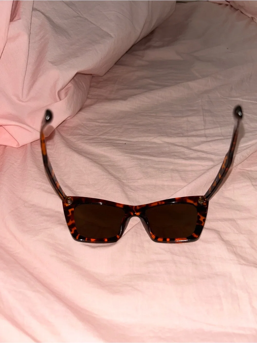 Tortoiseshell Cat-Eye Sunglasses - Women's Accessories